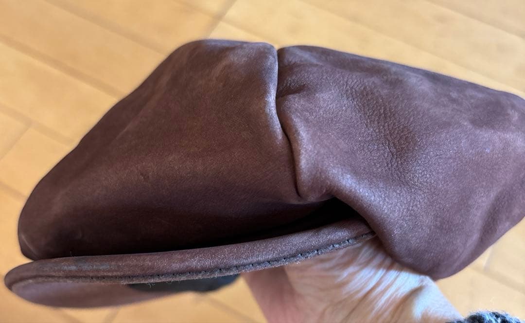 本革ハーレーベスト・本革ハンチング 2点セット