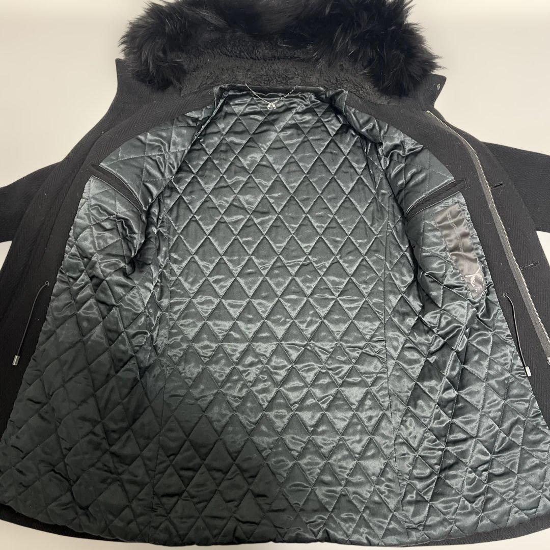 【美品】roar オールスワロ　コート　フードファー付