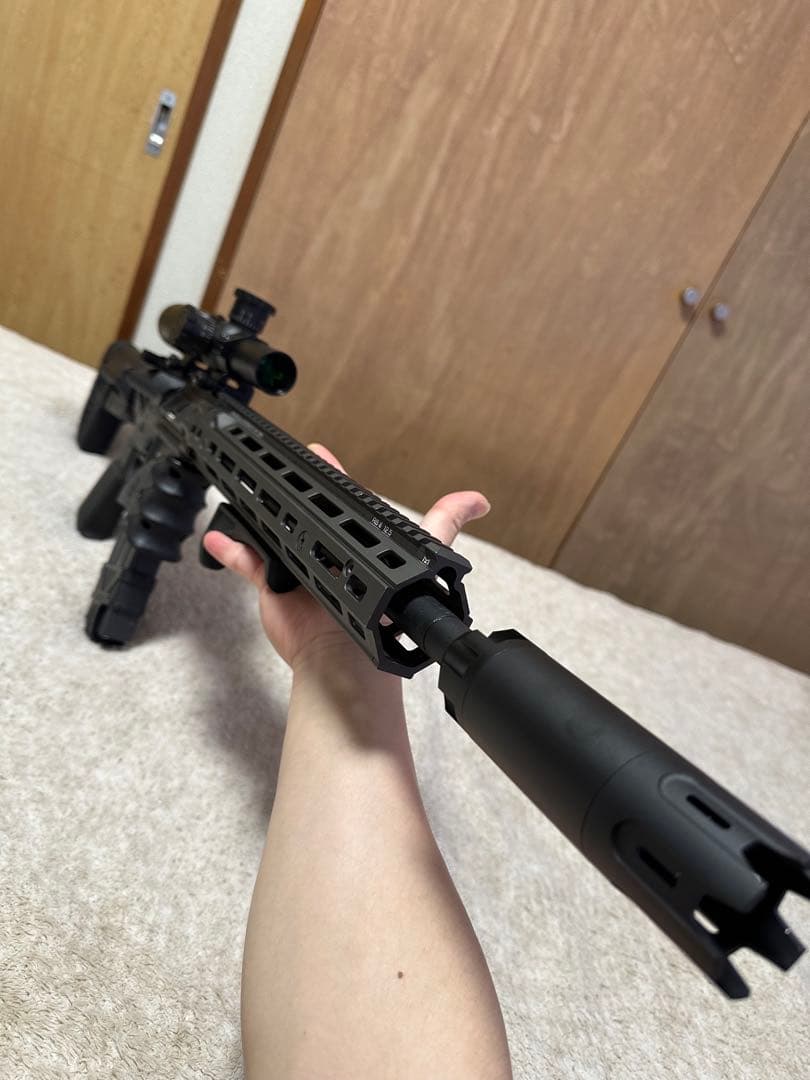 東京マルイ M4A1 MWS ガスブローバック カスタム付 属品多数