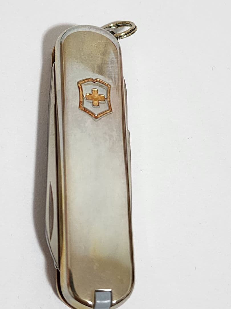 リ*ティファニー ビクトリノックス925シルバー ナイフ キーホルダー