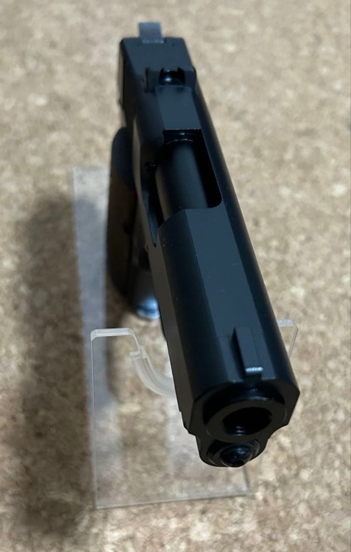 オールブラック仕様　デトニクス45 東京マルイ　木製グリップ　ガスガン