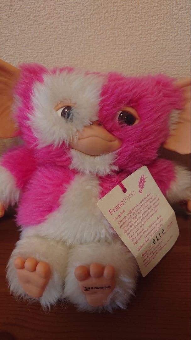 ［シリアル入り］グレムリン ギズモ　Francfrancコラボぬいぐるみ等3点