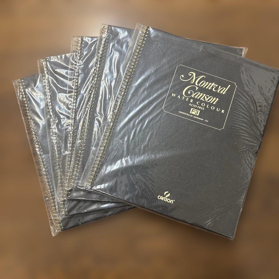 モンバルキャンソン　スケッチブック F3 C13 5冊セット