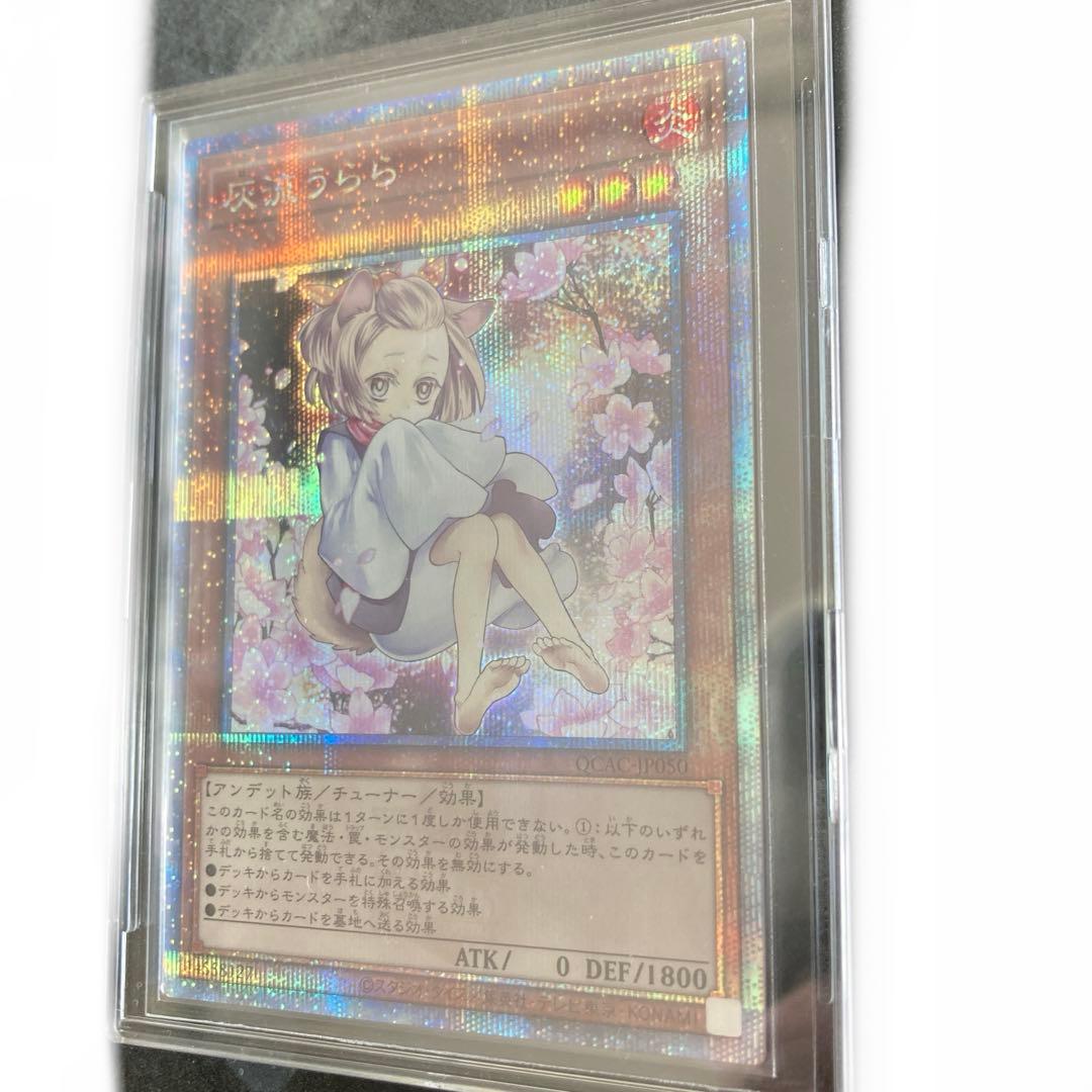 ふ*た様 遊戯王 灰流うらら 絵違い 25thシークレットクオシク　QCAC-J