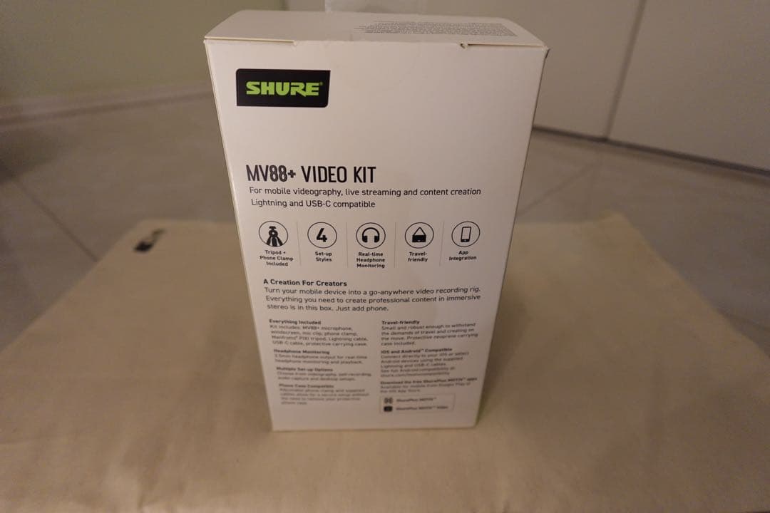 配信機器・PA機器・レコーディング機器 Shure MV88+ Video Kit