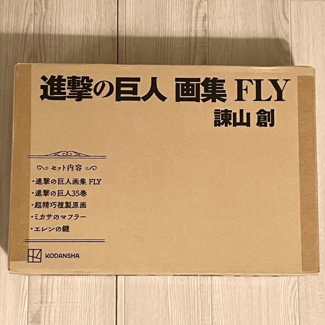 【新品】進撃の巨人 画集 FLY