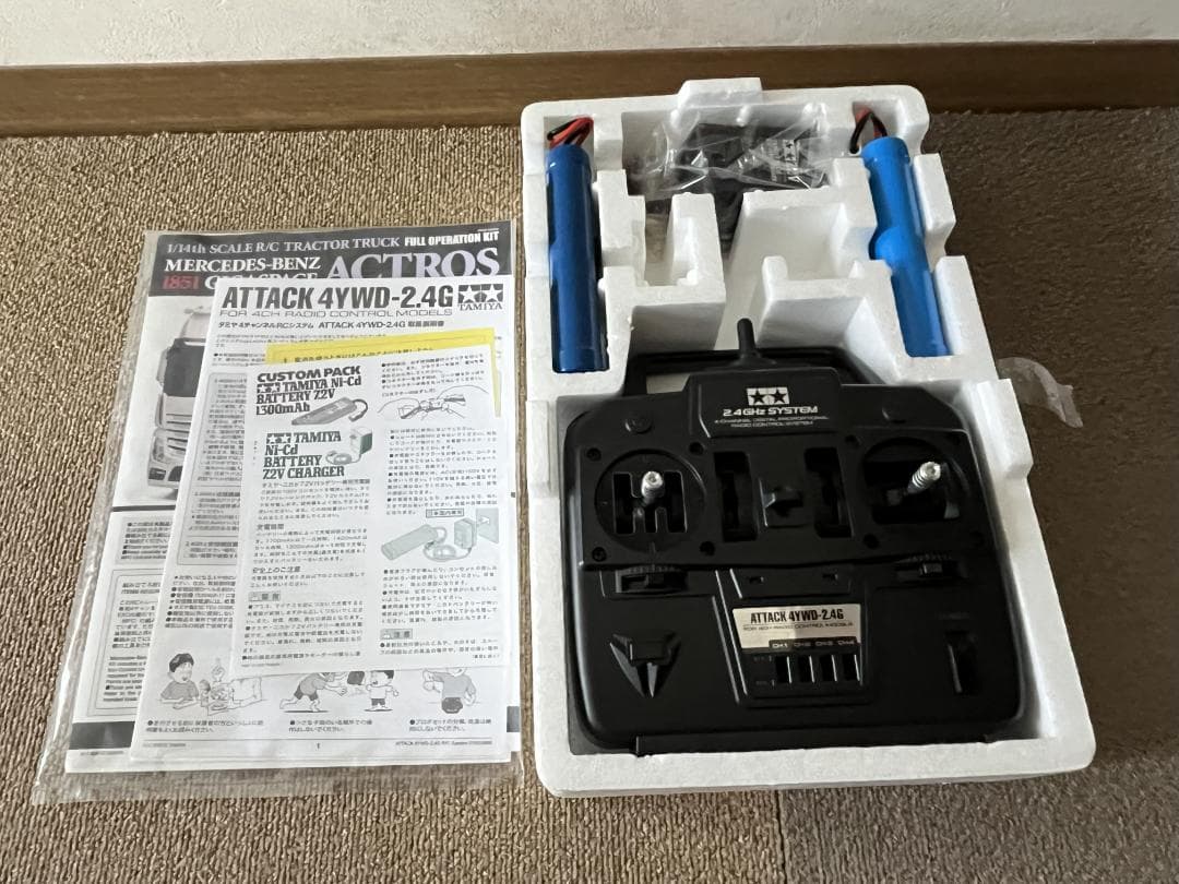 1/14RC メルセデスベンツ アクトロスギガスペース フルオペレーションセット