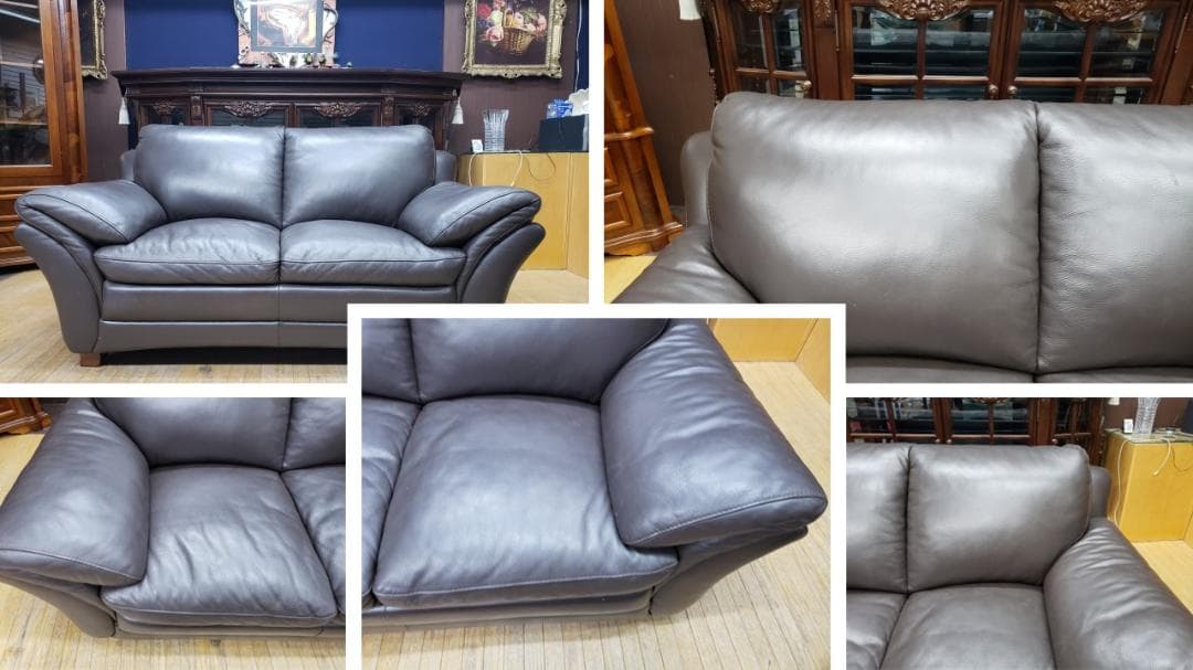 kinoyon 30②L8　美品　ケルビン・ジョルマーニ 本革 ２P＆