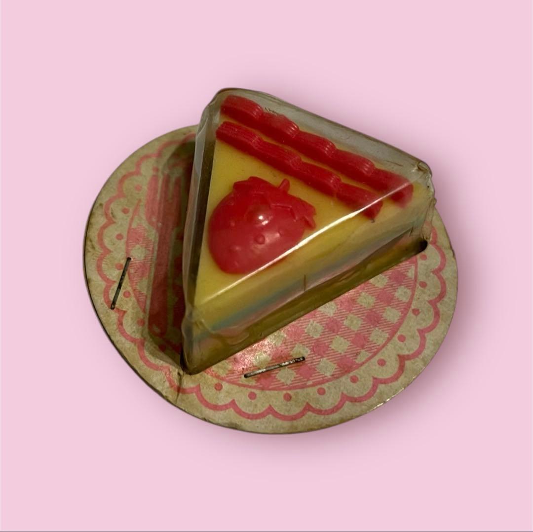 昭和レトロ消しゴム⭐︎クツワ⭐︎ショートケーキ型消しゴム