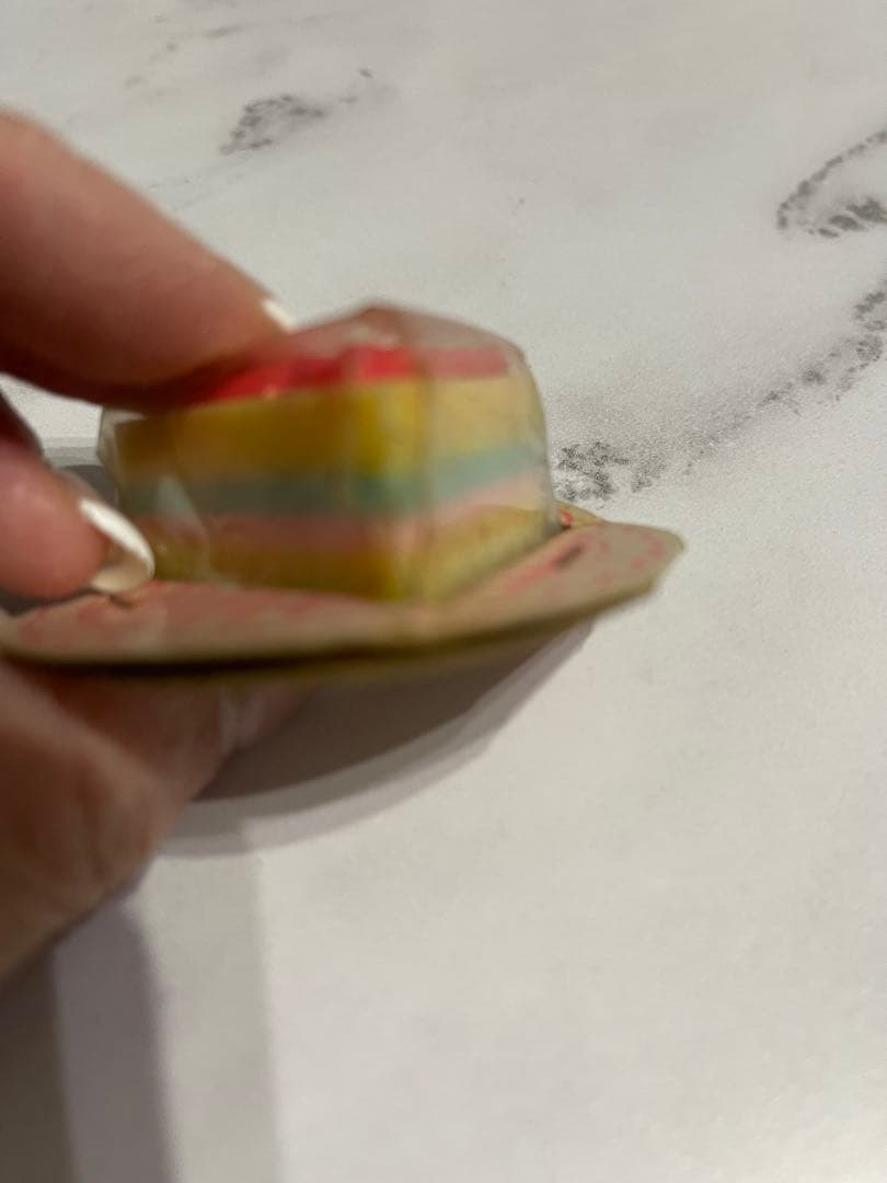 昭和レトロ消しゴム⭐︎クツワ⭐︎ショートケーキ型消しゴム