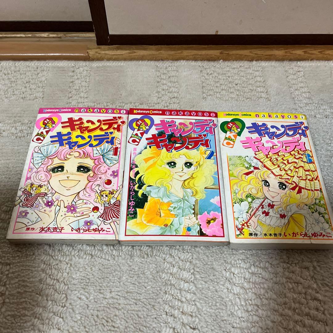 【本日お値下げ】キャンディキャンディ　全9巻セット　いがらしゆみこ おまけ付き