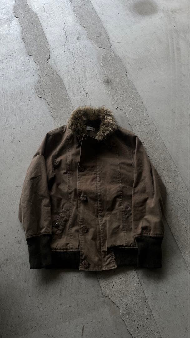 archive ファージャケット　brown swag opium