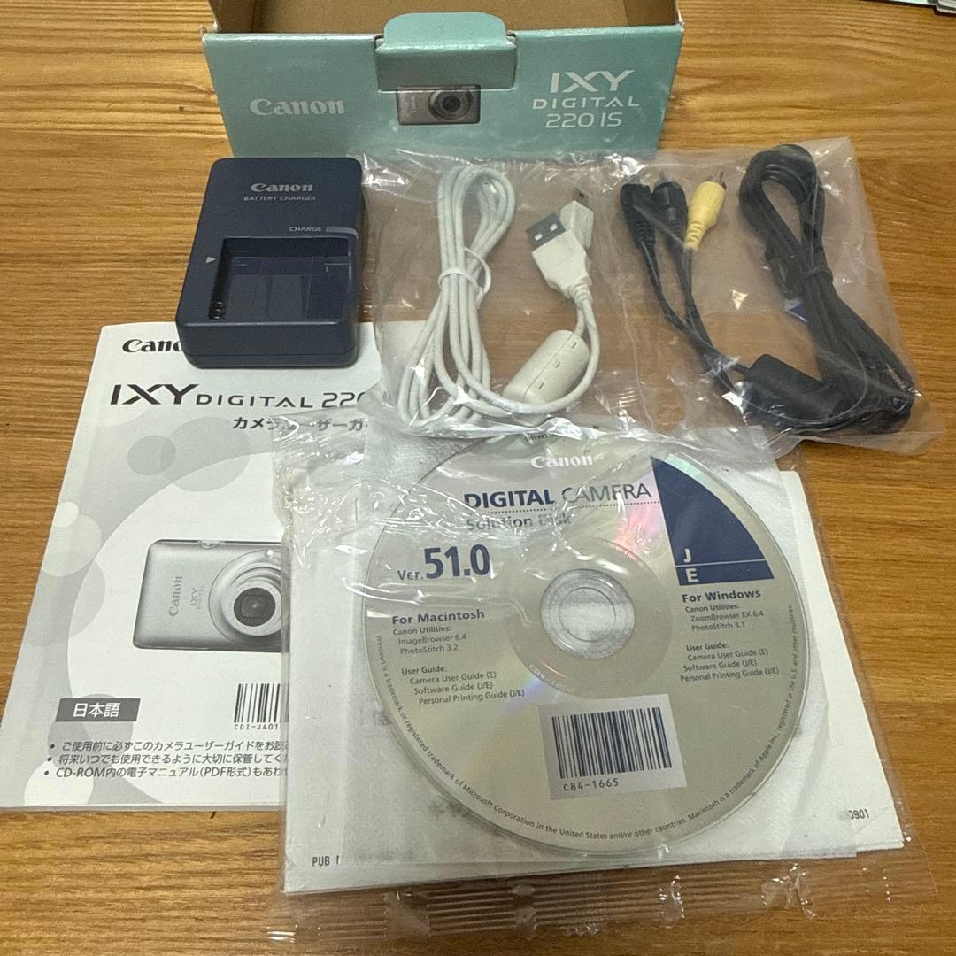 デジタルカメラ Canon IXY DIGITAL 220 IS