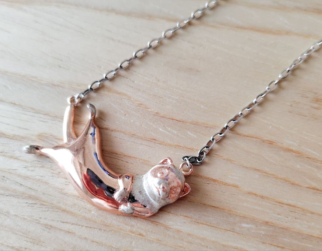 flowstar フェレット シルバーアクセサリー ネックレス ハンドメイド
