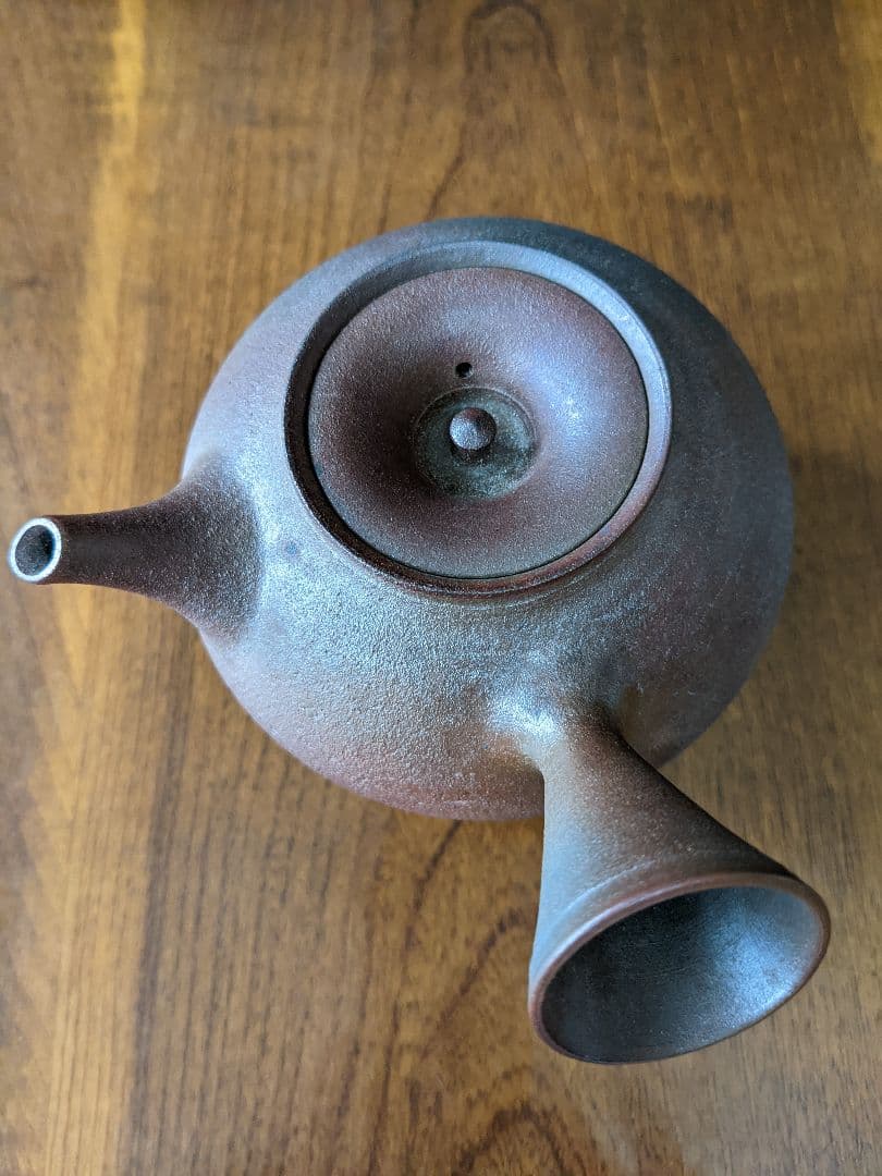 常滑市無形文化財保持者小西洋平作急須南蛮風