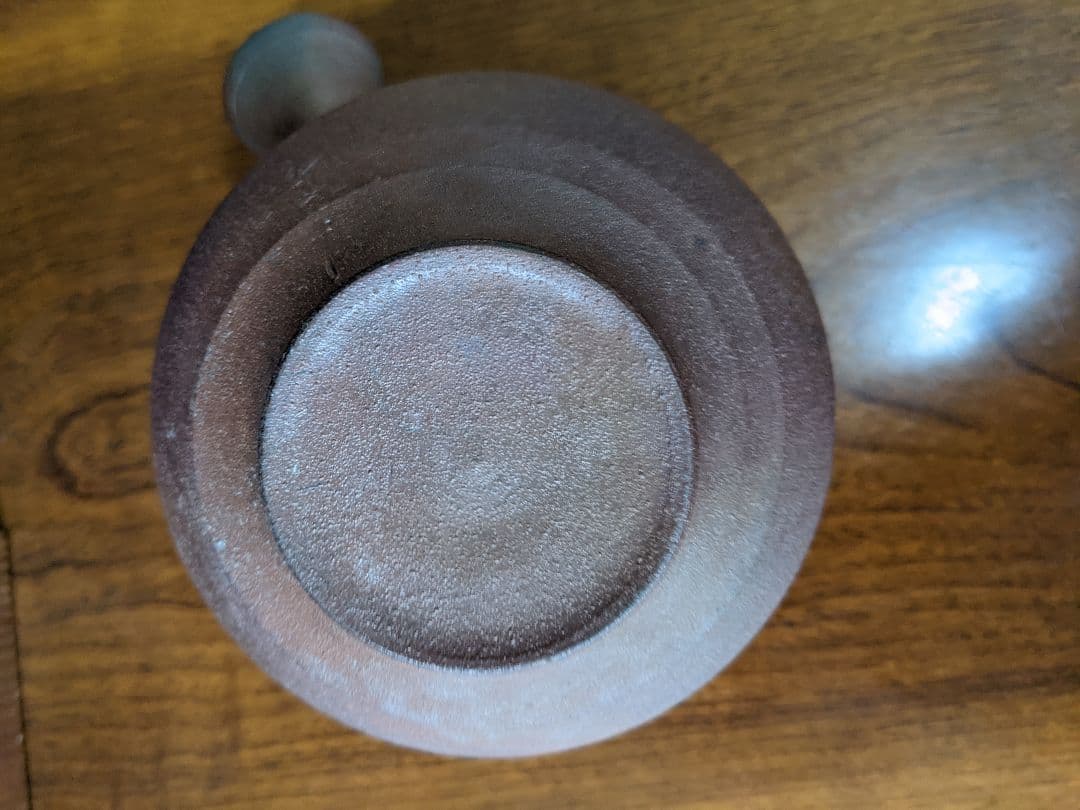 常滑市無形文化財保持者小西洋平作急須南蛮風