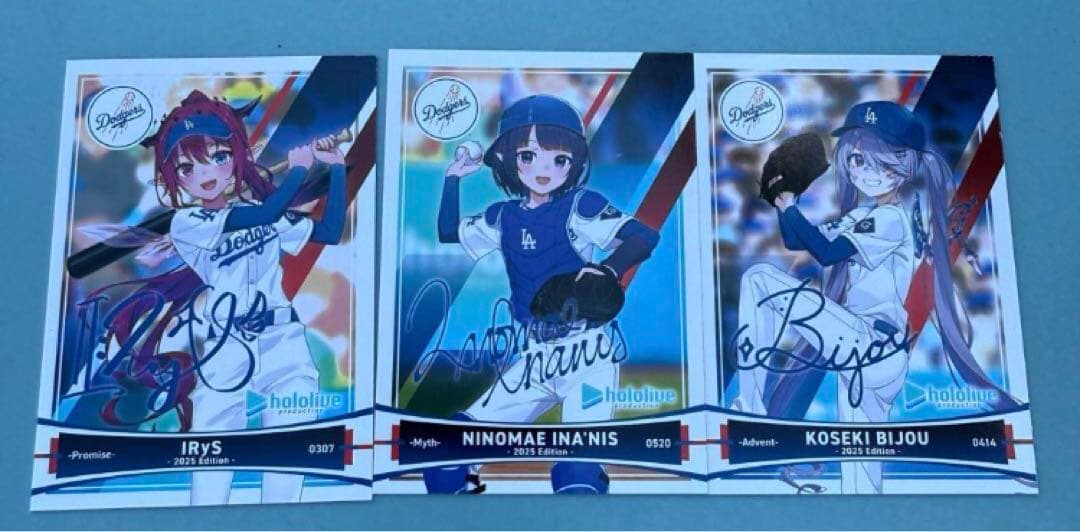 ドジャース ロサンゼルス ホロライブ カードセット