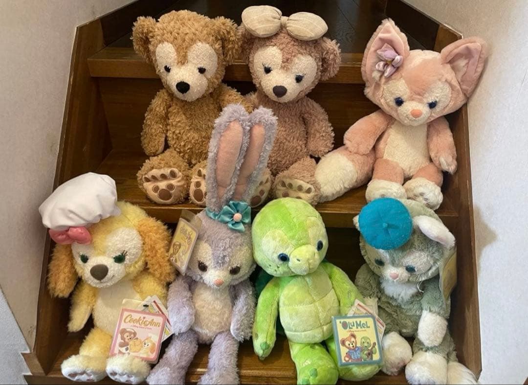 ダッフィー　ぬいぐるみ　セット