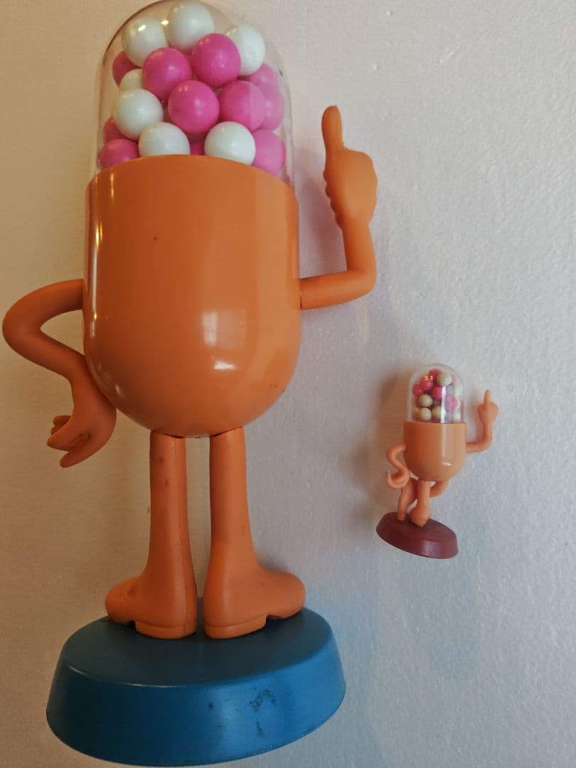 Mr. CONTAC ミスターコンタック人形「大」「小」セット　非売品