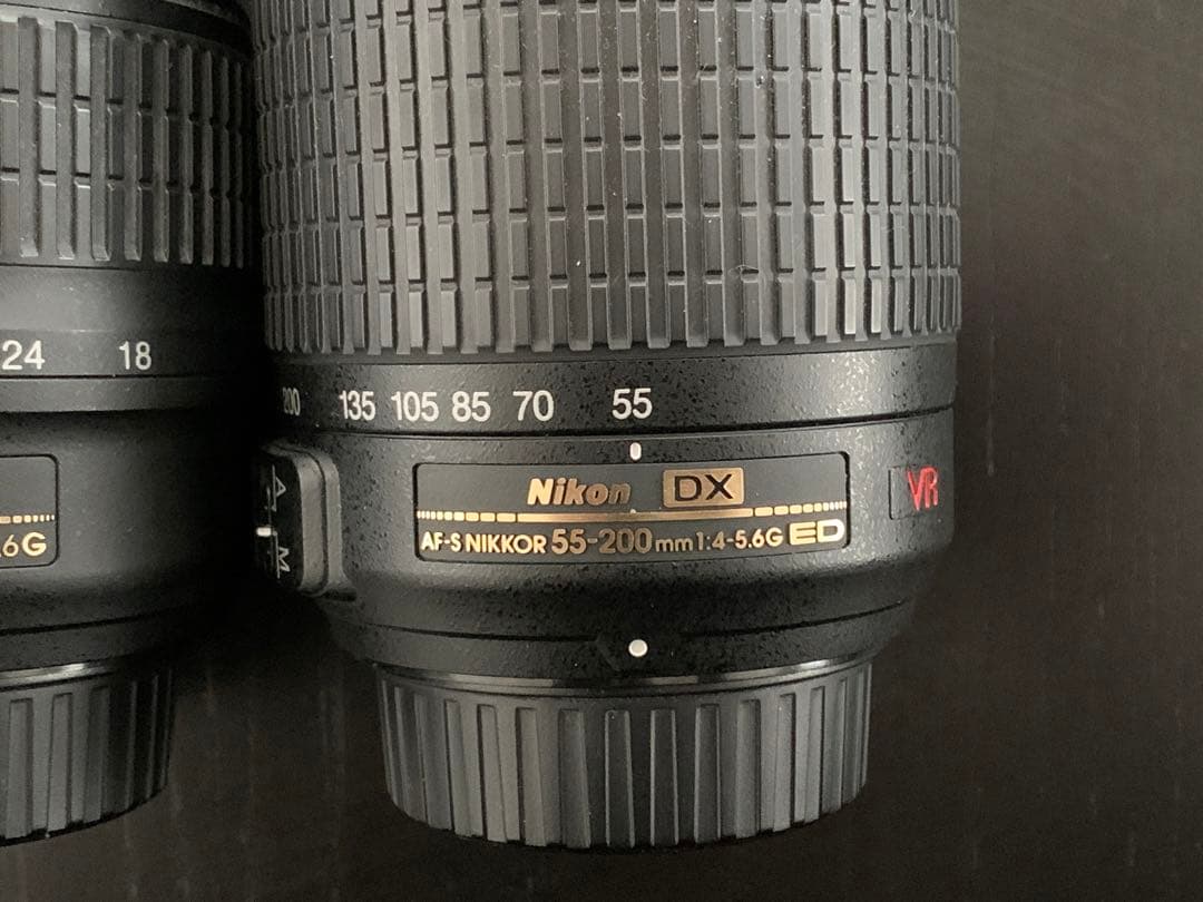 Nikon ズームレンズ 18-55mm & 55-200mm セット