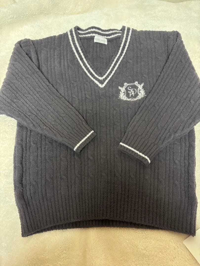 最終値下げ★スナイデルホーム ケーブルニット セットアップ　グレー 新品