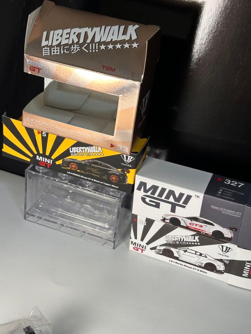 MINI GT mini gt LBWK 4台セット R35 GT-R
