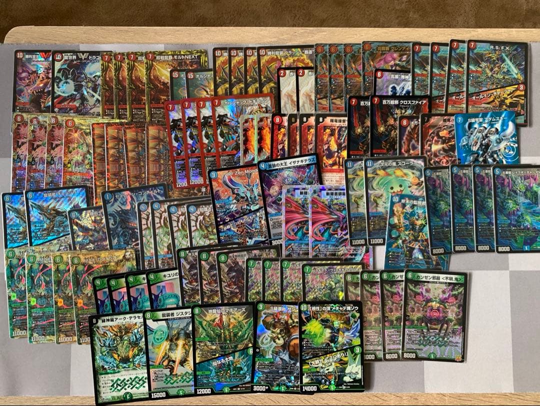 デュエマ 5cコントロール他　デッキ＋汎用ノーマル　引退品