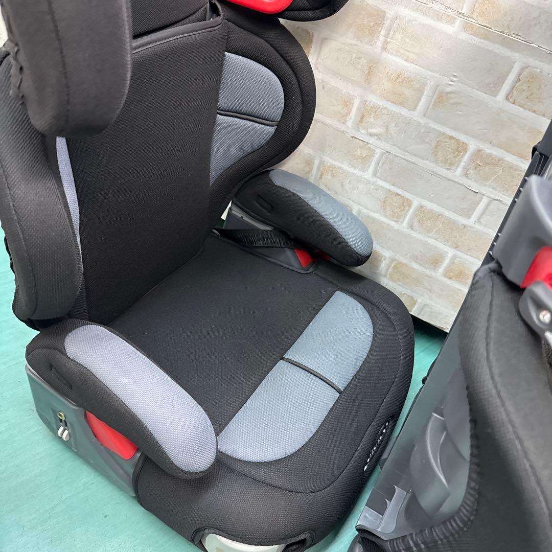 グレコ ハイバックジュニア　ジュニアシート　3才から　2台セット売り