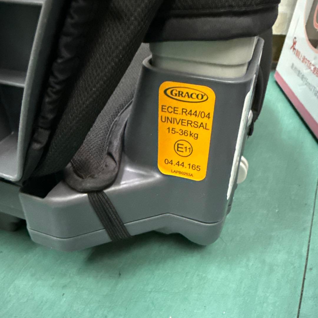 グレコ ハイバックジュニア　ジュニアシート　3才から　2台セット売り