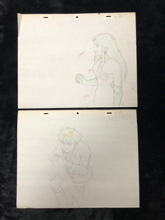 ジャイアントロボ　大判セル画　原画　銀鈴