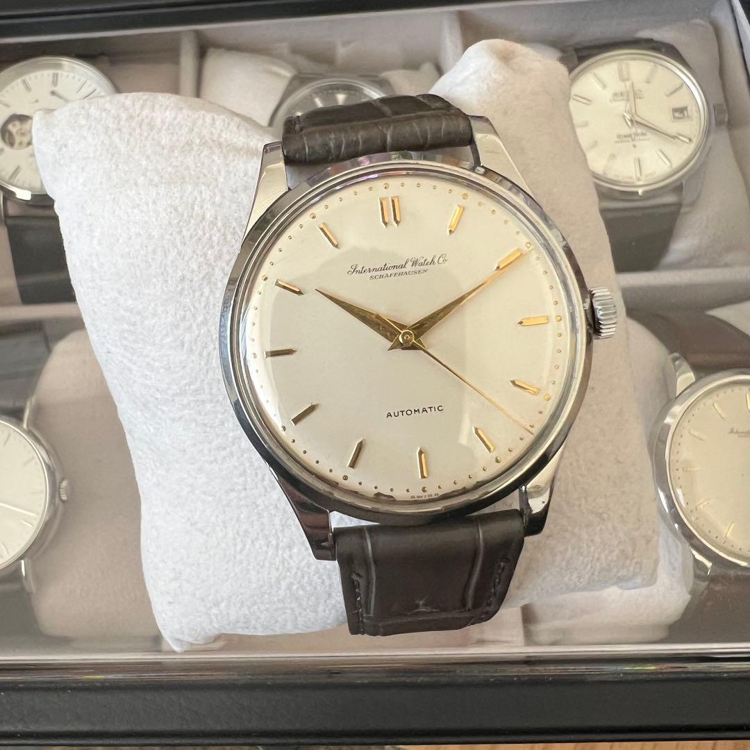 もずく【希少・美品】IWC オールドインター ラウンドCal.853