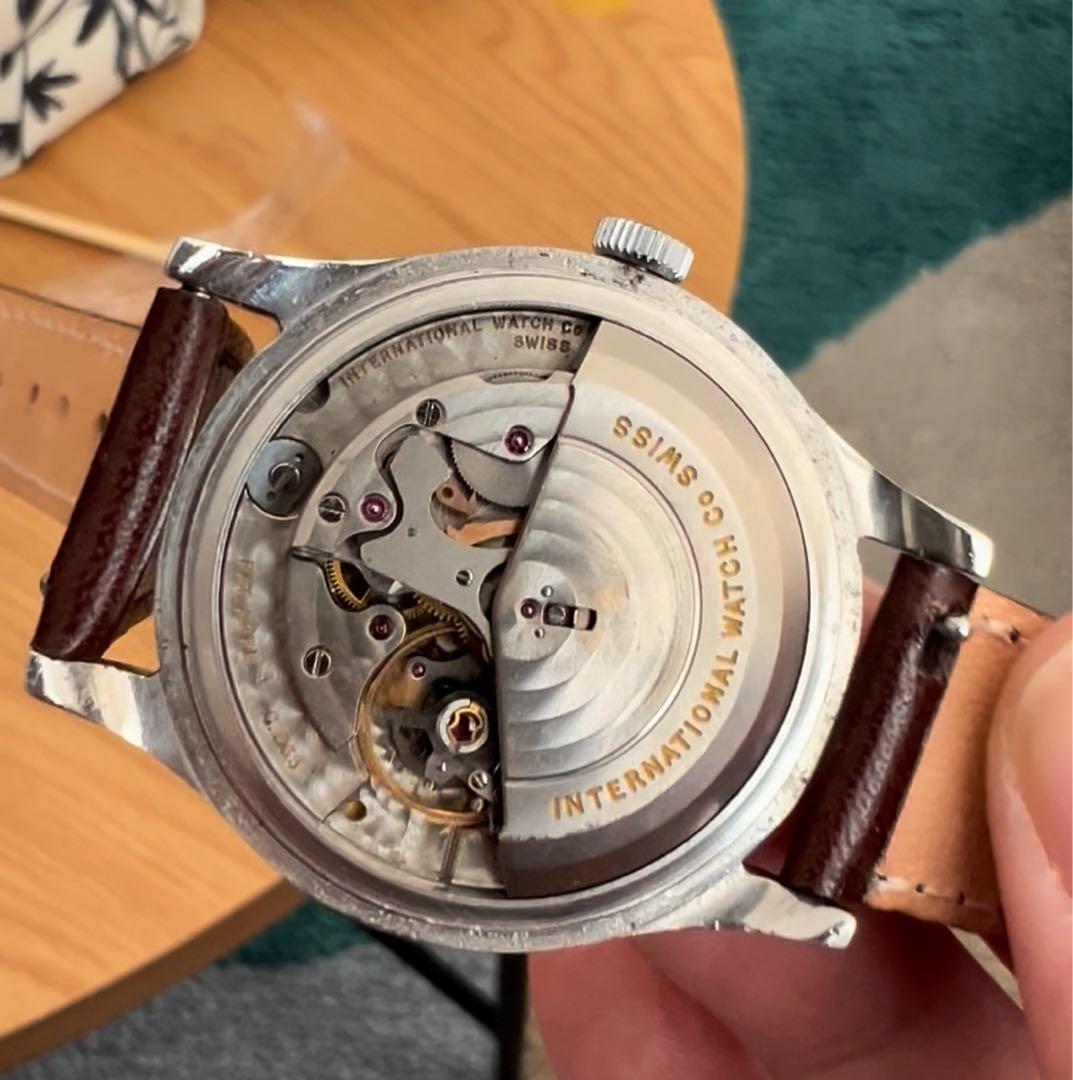 もずく【希少・美品】IWC オールドインター ラウンドCal.853