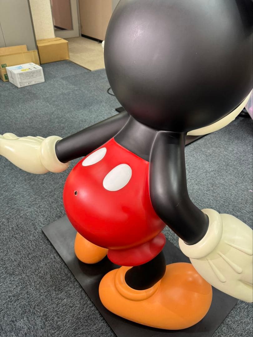 りお　等身大　ミッキーマウス　フィギュア　135㎝　正規品　Disney
