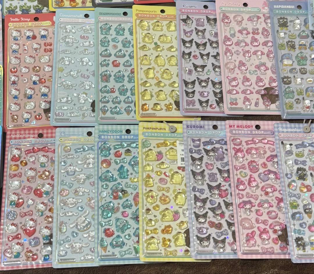 ボンボンドロップシール 新品未開封 正規品 サンリオ はぴだんぶい