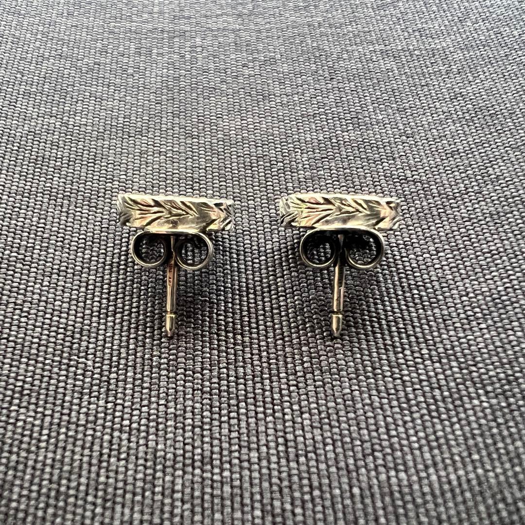 美品✨グッチ インターロッキング アラベスク ピアス 両耳 シルバー 925