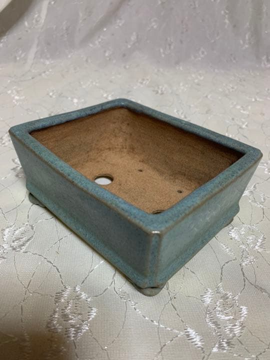 浩山　長方　盆栽鉢