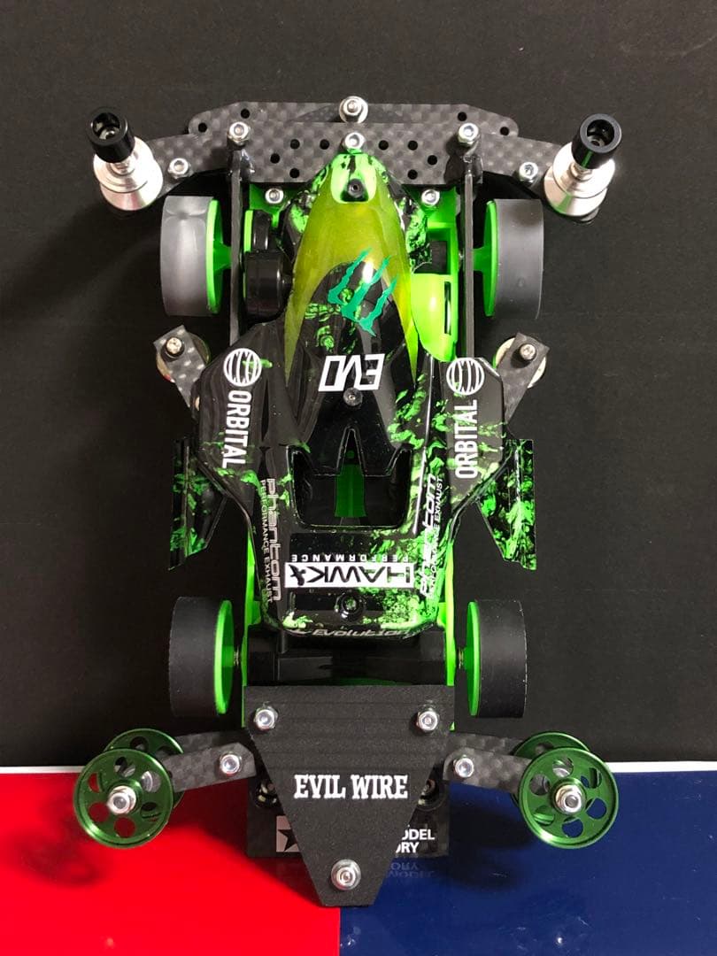 ミニ四駆　完成品　FMAカスタムマシン　サンダーショットjr