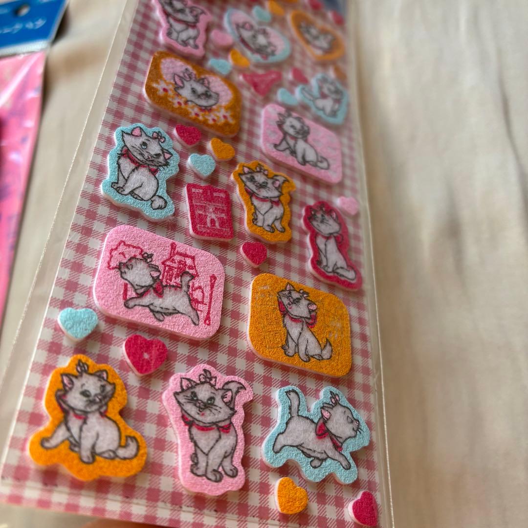 年代ものマリーちゃんシャーペン＆フェルトシールセット 平成当時もの 新品