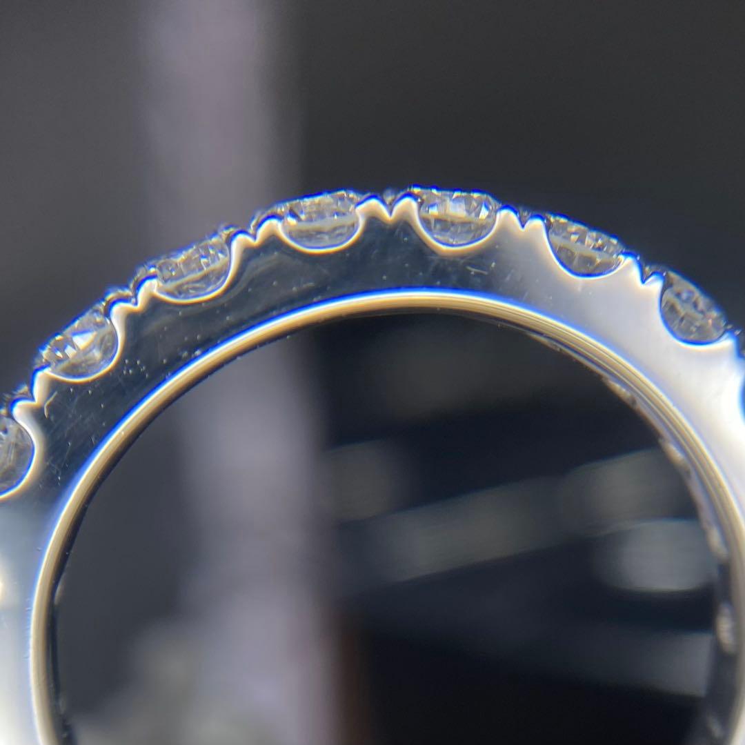 天然 ダイヤモンド エタニティ 計1.18ct PT900『差別化♡』