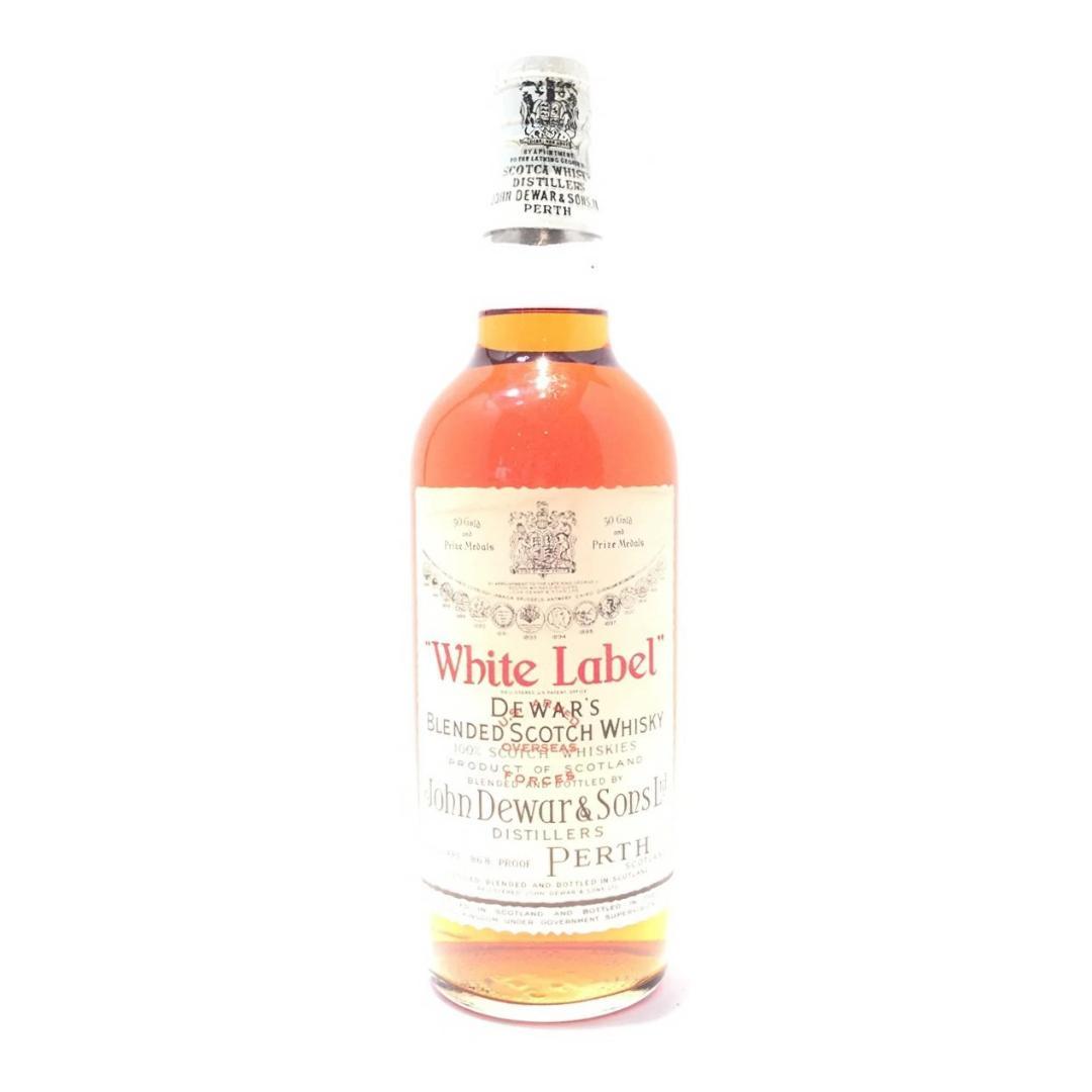 オールドボトル デュワーズ ホワイトラベル TINキャップ