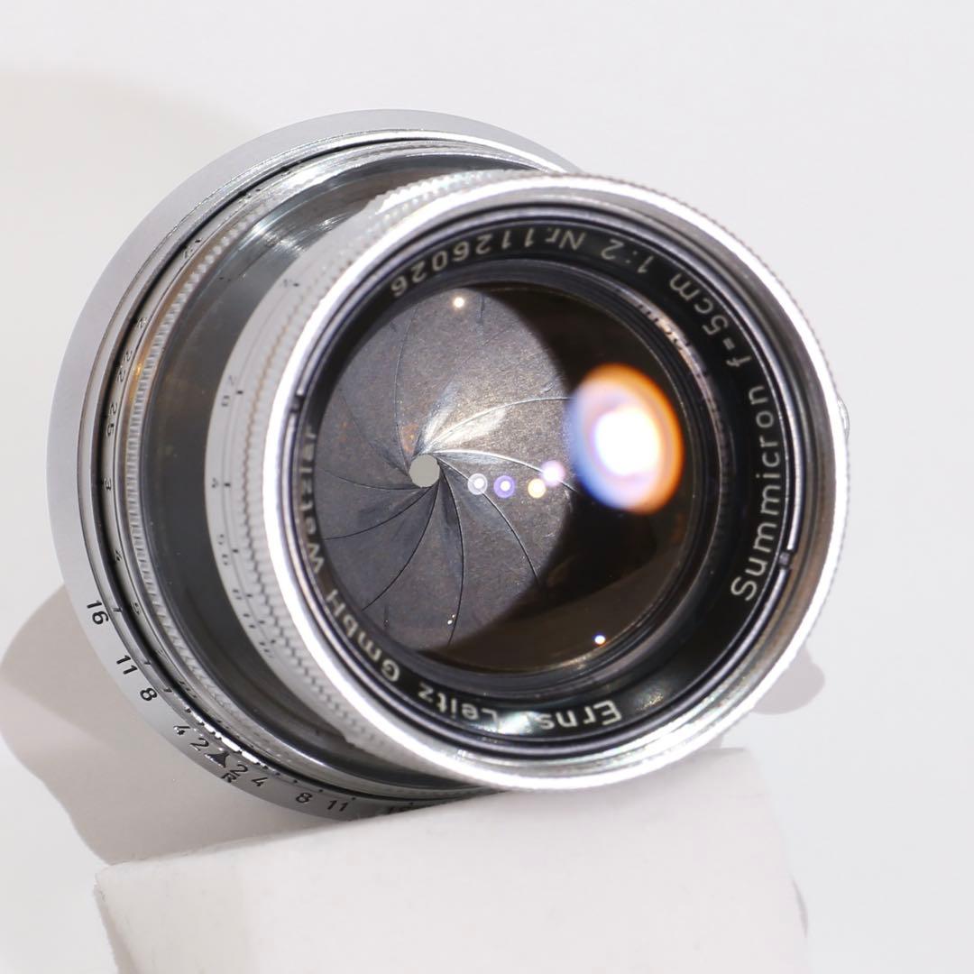 【美品】Leica Summicron 5cm f/2 沈胴Mマウント移行初期
