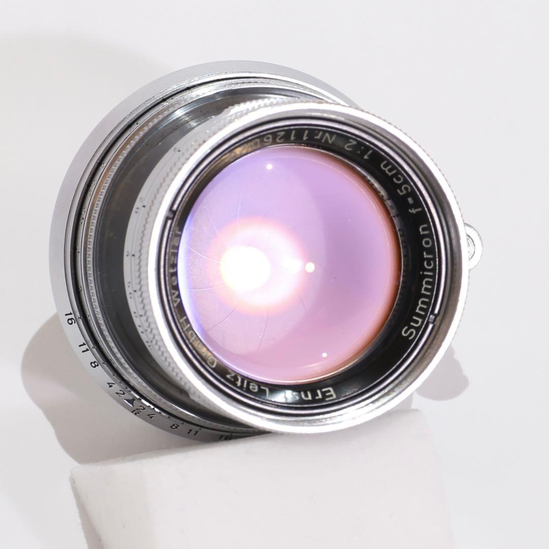 【美品】Leica Summicron 5cm f/2 沈胴Mマウント移行初期