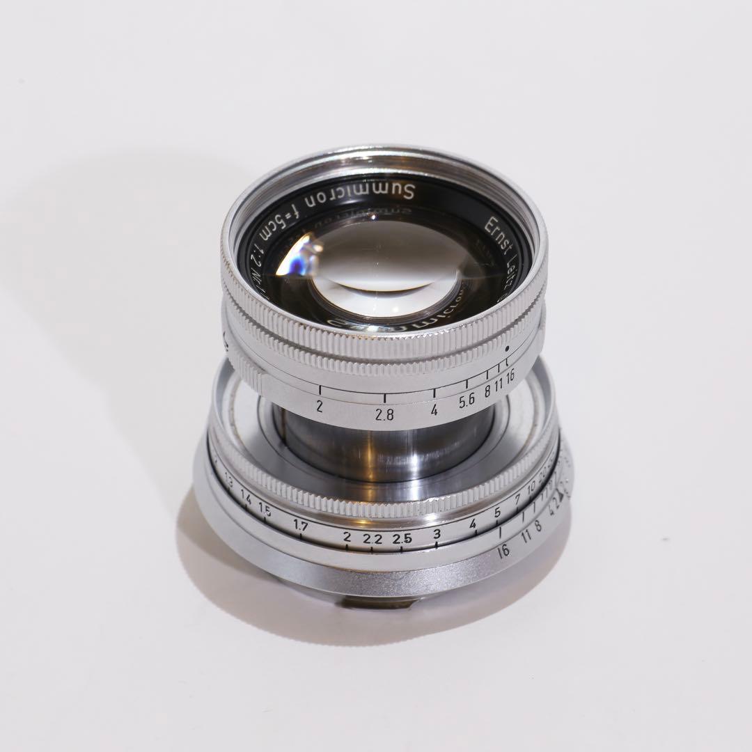 【美品】Leica Summicron 5cm f/2 沈胴Mマウント移行初期