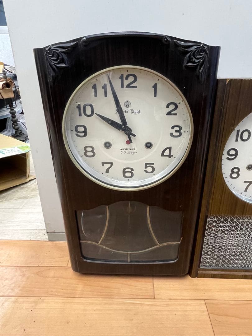振り子時計 ゼンマイ式 4個まとめて　SEIKO セイコー社アンティーク