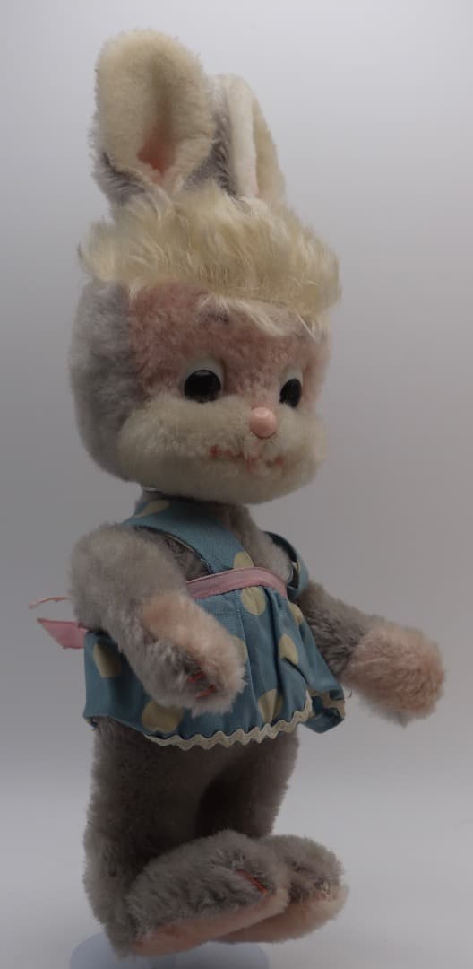 シュコー・ビゴベロ 女の子のウサギのぬいぐるみ 33cm ビンテージ品