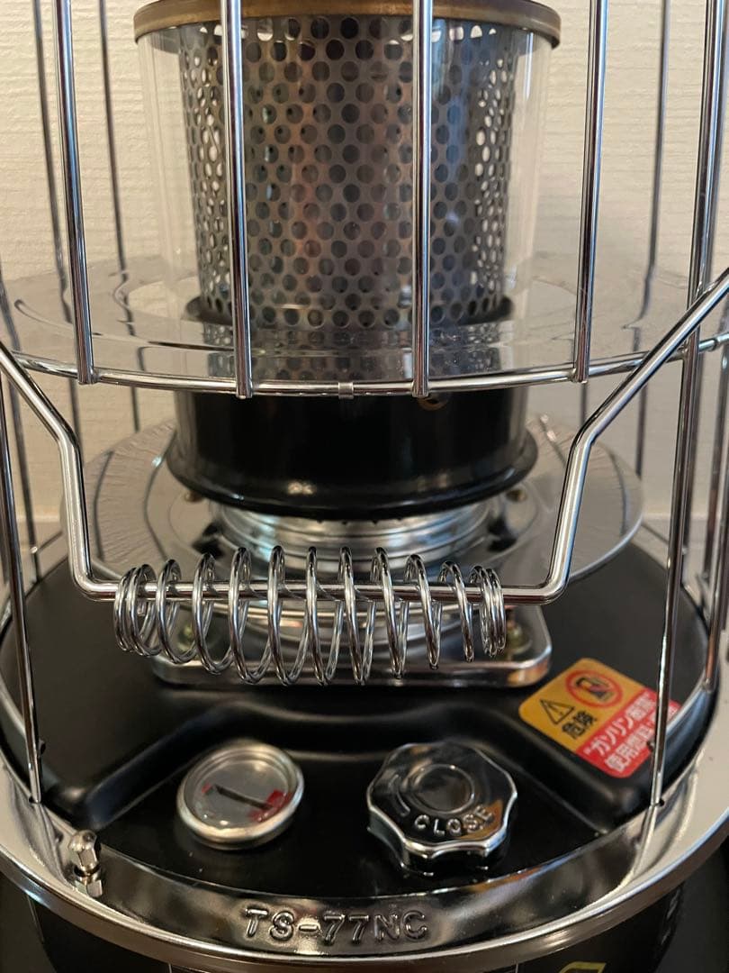 アルパカ ストーブ2022年製　ストーブファン、五徳、一酸化炭素チェッカー