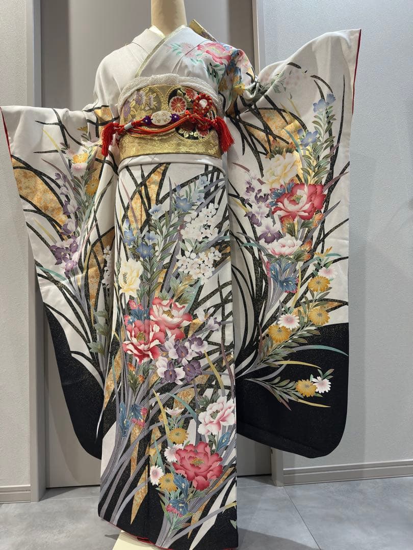 【早い者勝ち】7月まで特別価格　振袖　セット　落款入り