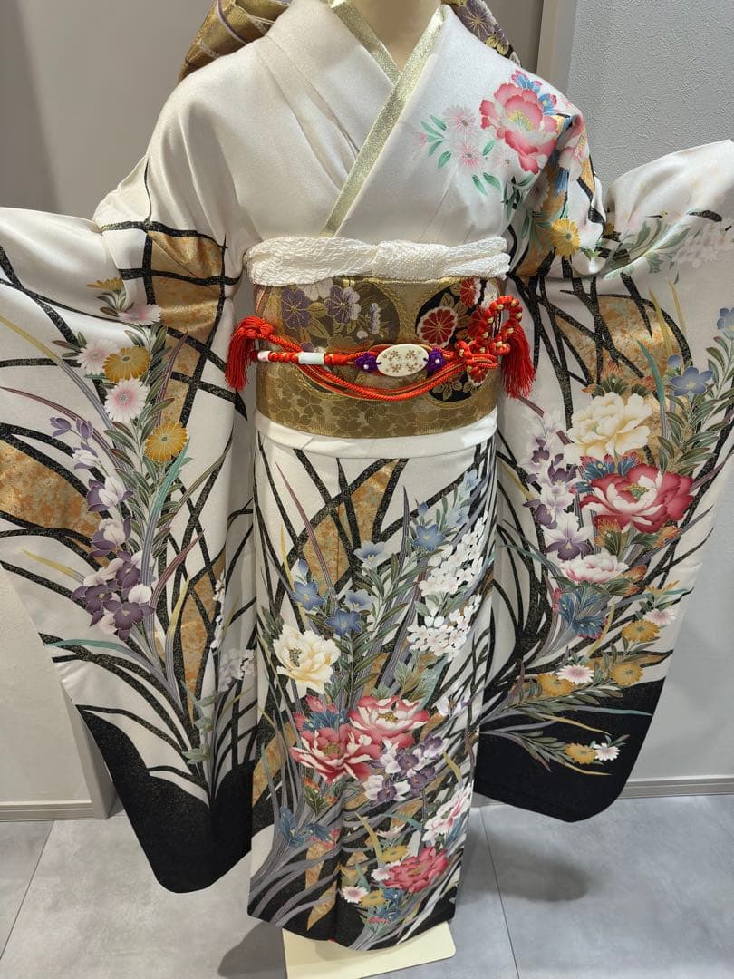 【早い者勝ち】7月まで特別価格　振袖　セット　落款入り