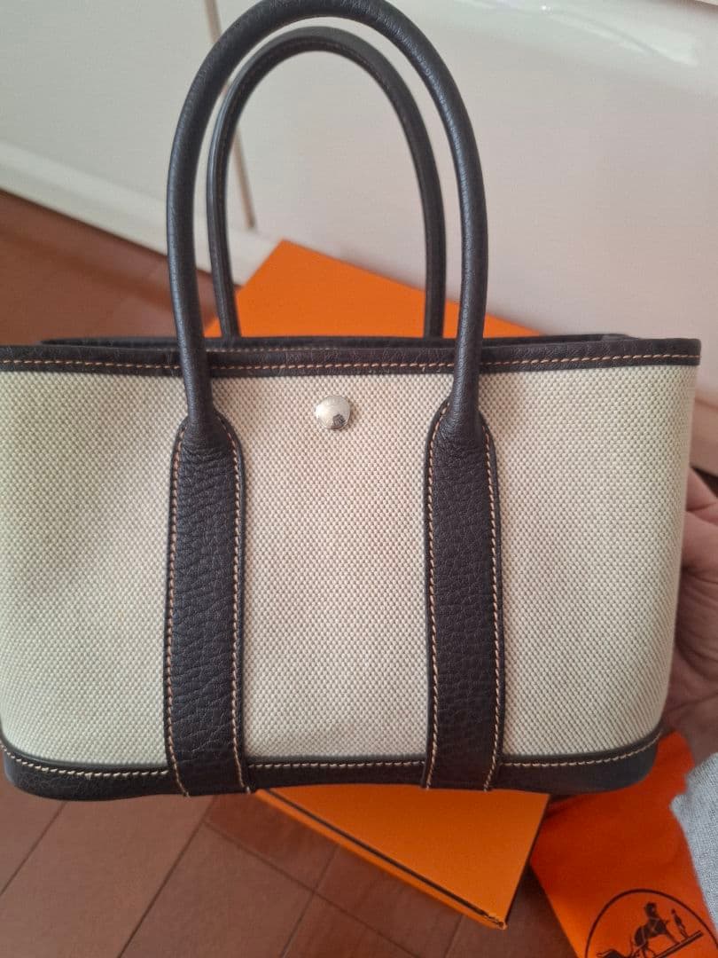 HERMES　ガーデンパーティ ttpm ベージュ/ブラウン