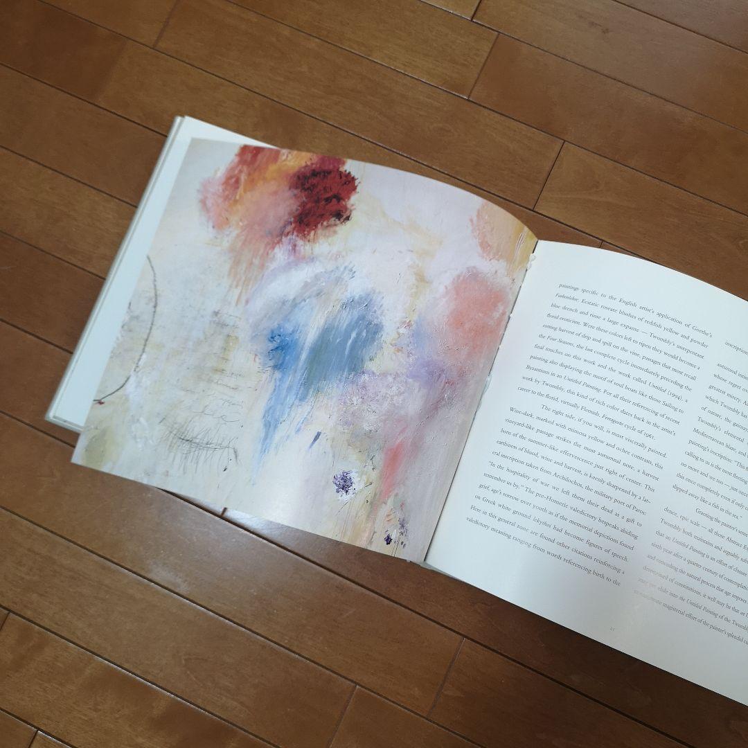 CY TWOMBLY サイ・トゥオンブリー　ガゴシアンギャラリー展示の時の図録？